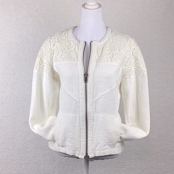 CAbi Lace and Crocheted 2 Piece Set Blazer, Women’s Size Sm. - Picture 9 of 16